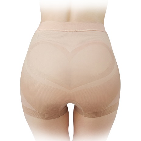 美姿勢ヒップアップ骨盤ショーツガードル(ベージュ／Ｍサイズ)