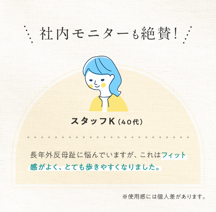 社内モニターも絶賛！