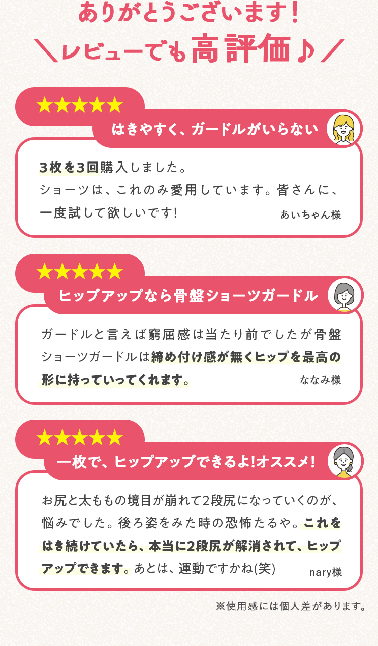ありがとうございます！＼レビューでも高評価♪／