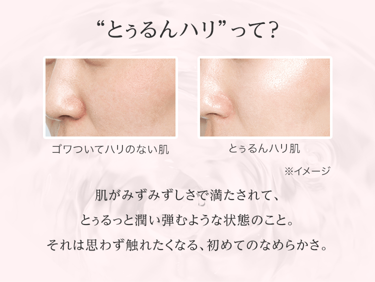 “とぅるんハリ”って？